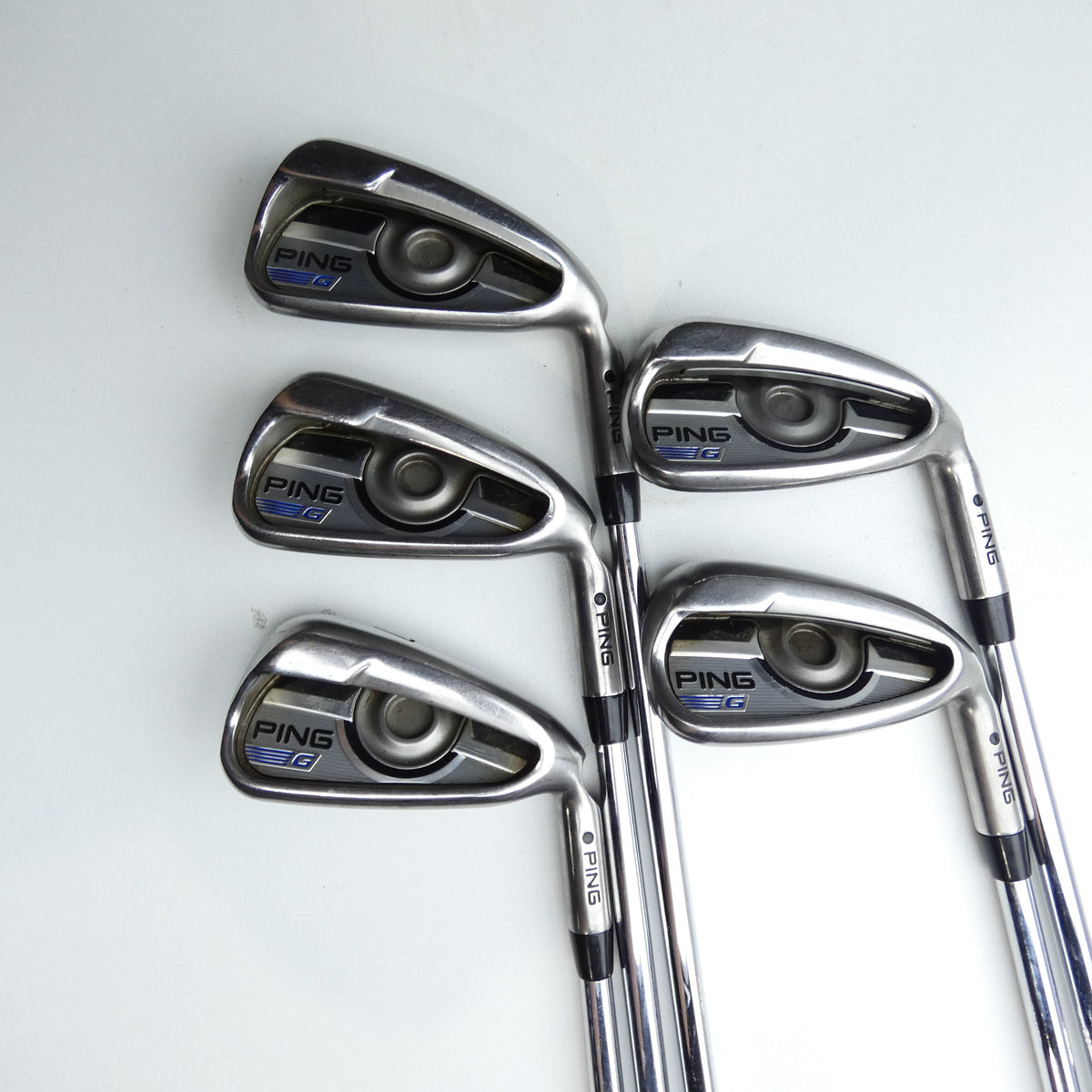 Used Ping G Series Iron Set / 5 - 9 IRON / Stiff Flex