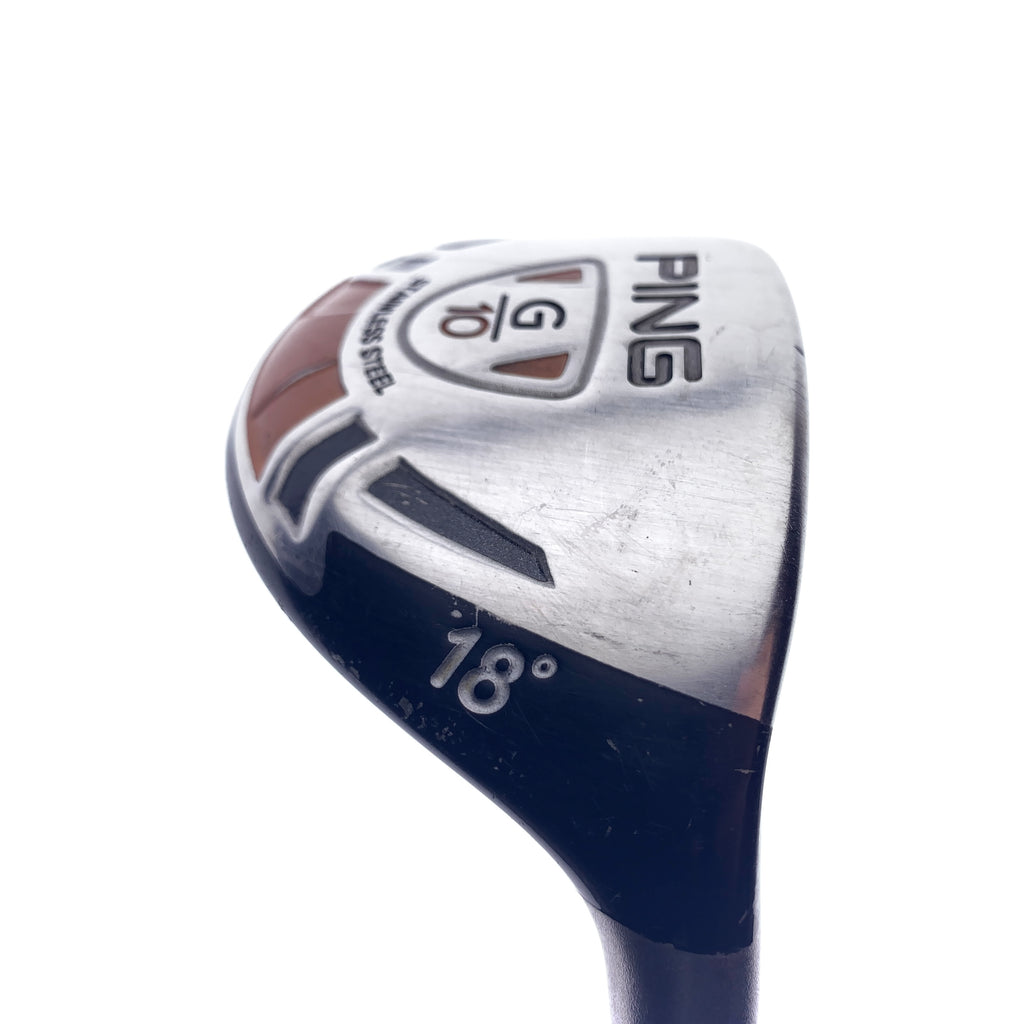 Used Ping G10 2 Hybrid / 18 Degrees / Stiff Flex
