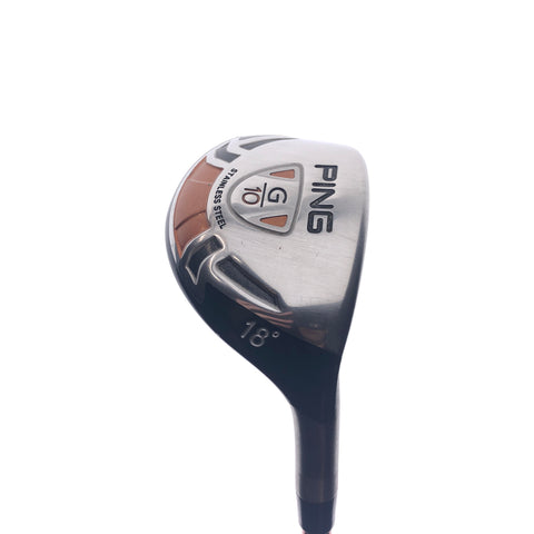 Used Ping G10 2 Hybrid / 18 Degrees / Stiff Flex