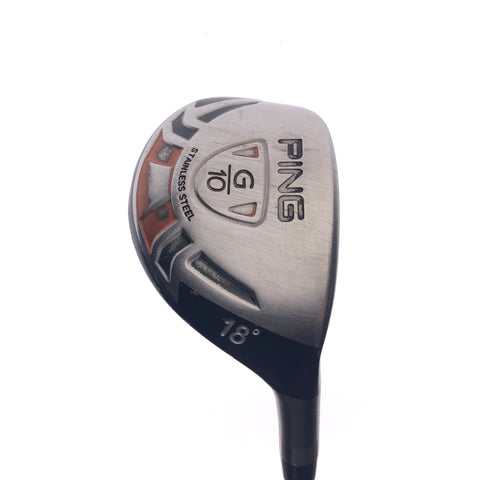Used Ping G10 2 Hybrid / 18 Degrees / Stiff Flex