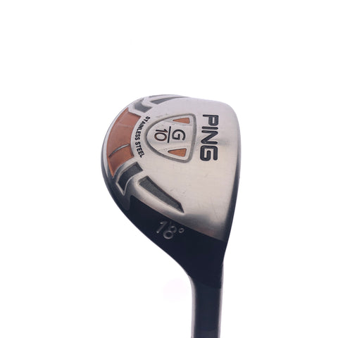 Used Ping G10 2 Hybrid / 18 Degrees / Stiff Flex