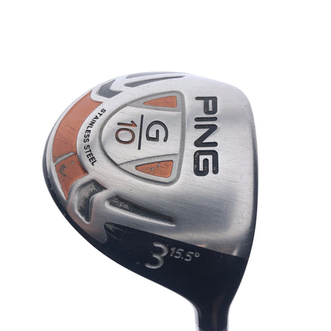 Used Ping G10 3 Fairway Wood / 15.5 Degrees / Regular Flex