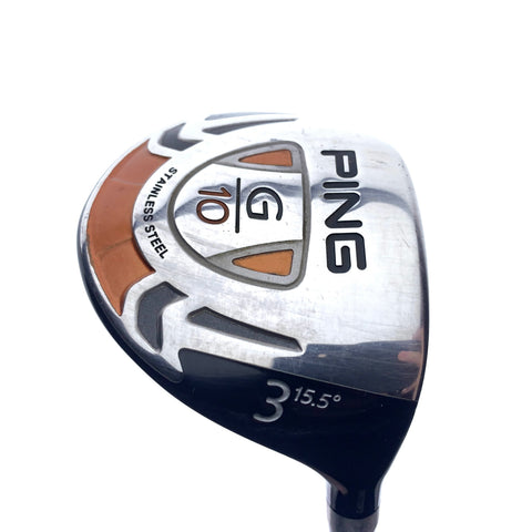 Used Ping G10 3 Fairway Wood / 15.5 Degrees / Regular Flex