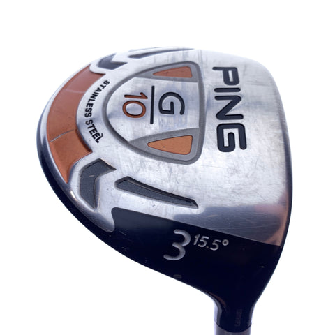 Used Ping G10 3 Fairway Wood / 15.5 Degrees / Regular Flex