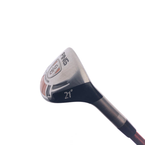 Used Ping G10 3 Hybrid / 21 Degrees / Regular Flex