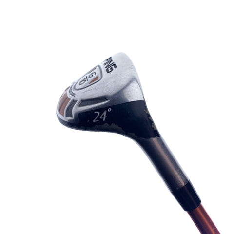 Used Ping G10 4 Hybrid / 24.0 Degrees / Regular Flex
