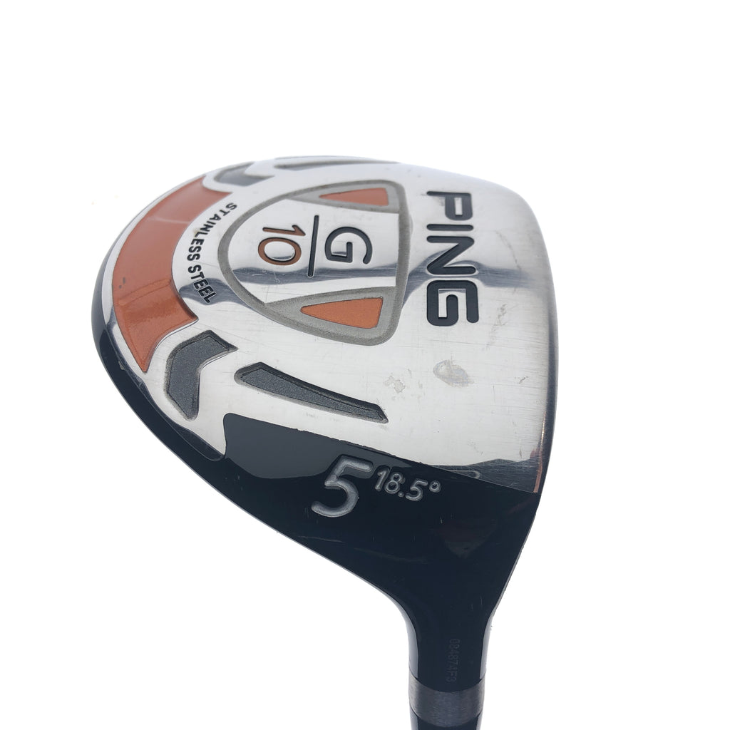 Used Ping G10 5 Fairway Wood / 18.5 Degrees / Regular Flex