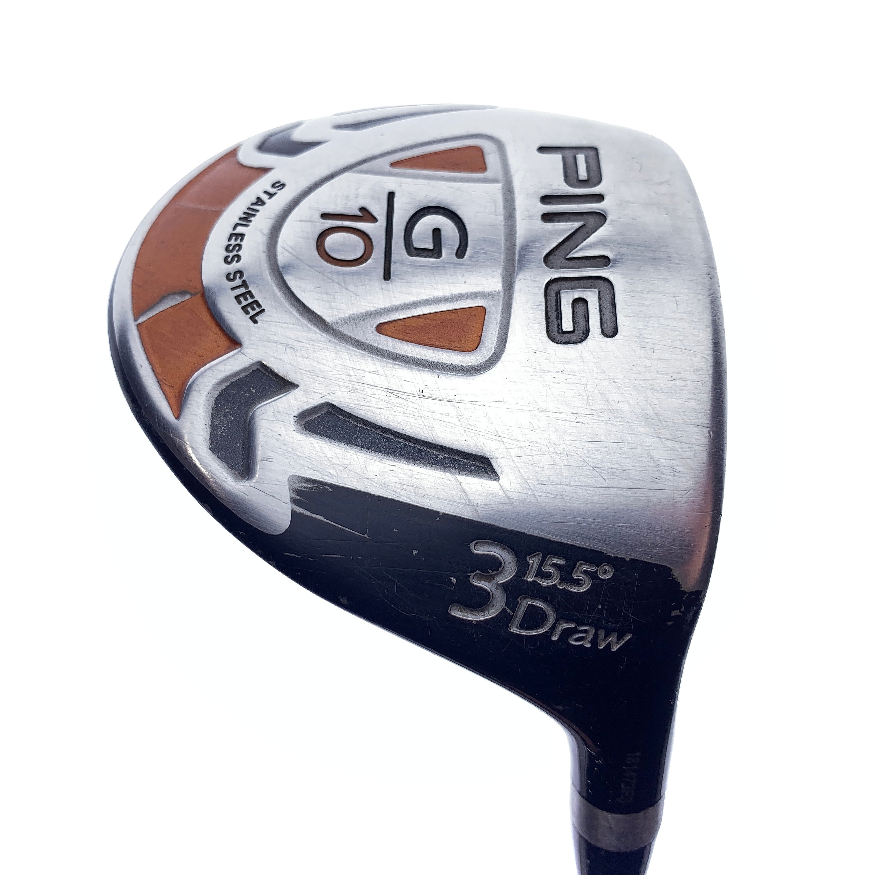 Used Ping G10 Draw 3 Fairway Wood / 15.5 Degrees / Regular Flex