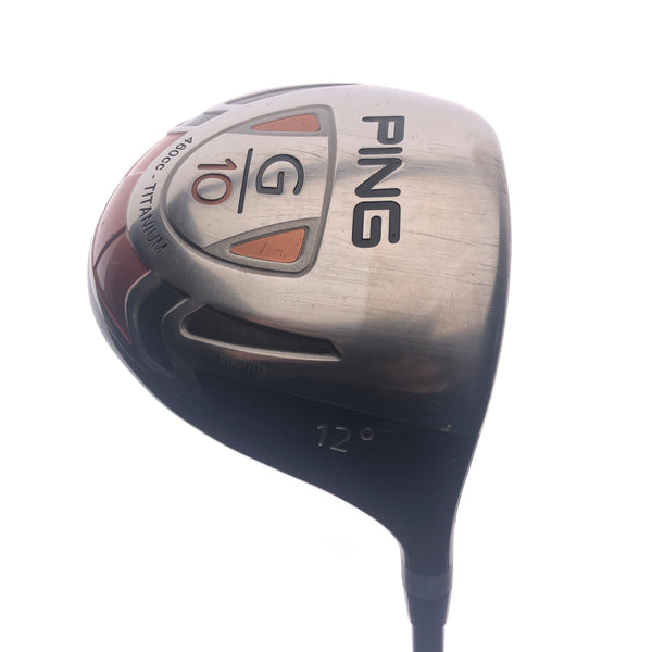 Used Ping G10 Driver / 12.0 Degrees / Stiff Flex