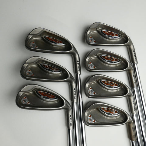 Used Ping G10 Iron Set / 4 - PW / Regular Flex