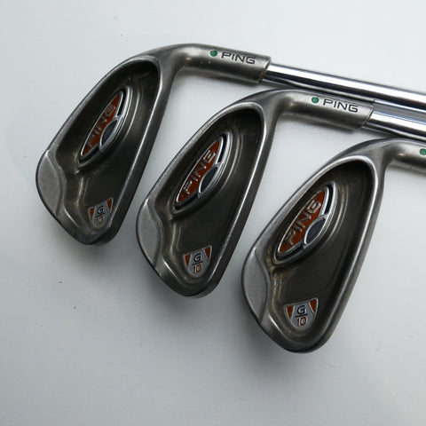 Used Ping G10 Iron Set / 4 - PW / Regular Flex