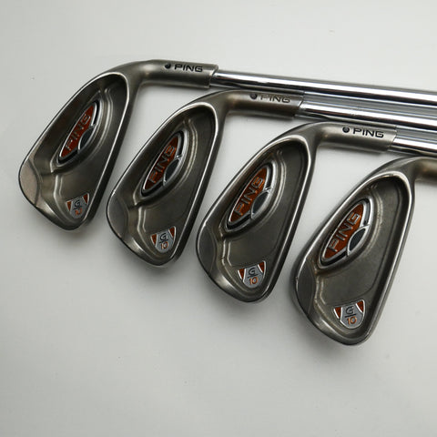 Used Ping G10 Iron Set / 4 - PW / Regular Flex