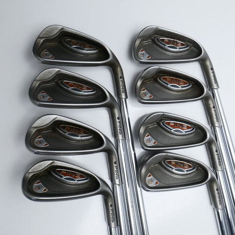 Used Ping G10 Iron Set / 4 - SW / Regular Flex