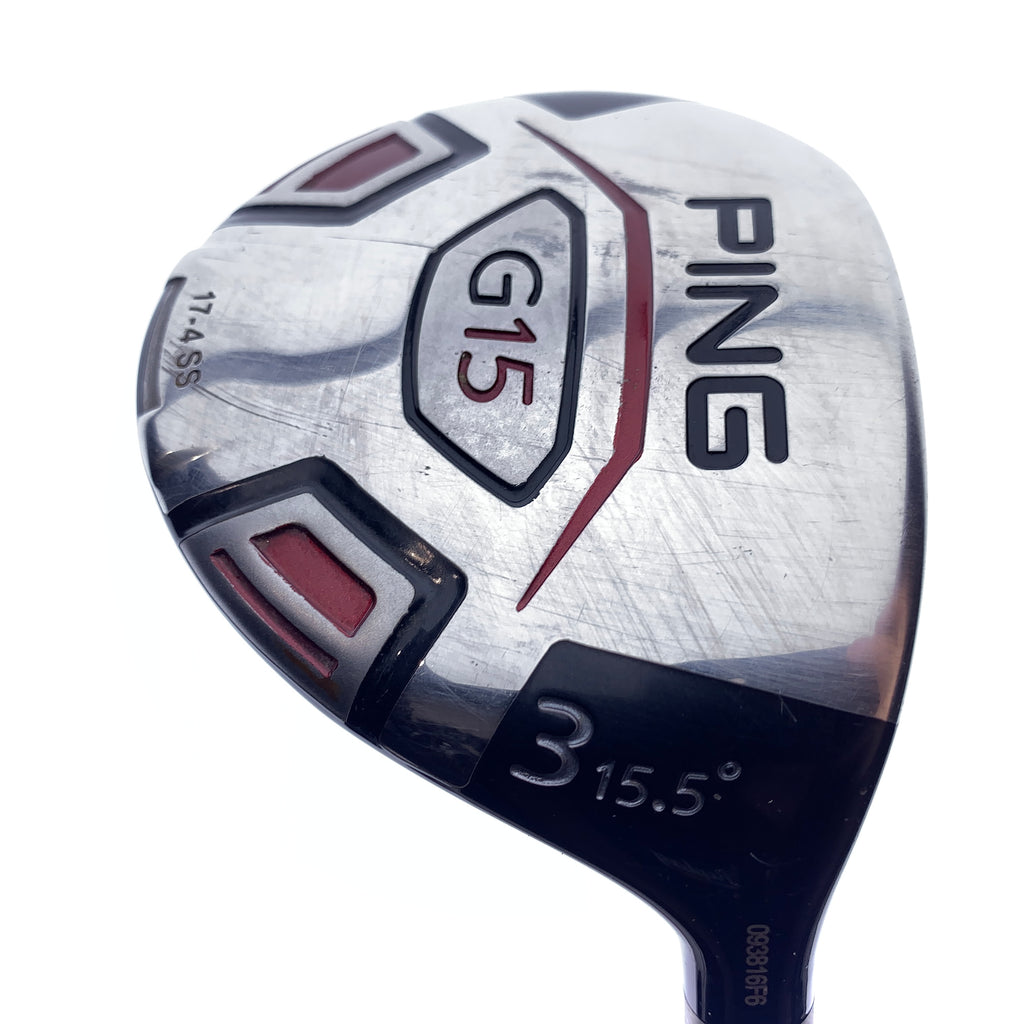 Used Ping G15 3 Fairway Wood / 15.5 Degrees / Regular Flex
