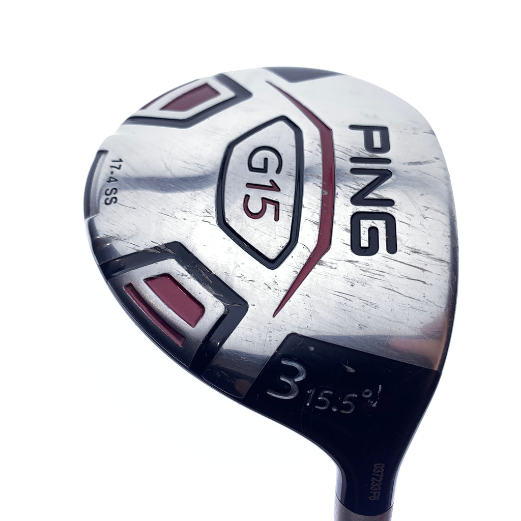 Used Ping G15 3 Fairway Wood / 15.5 Degrees / Regular Flex