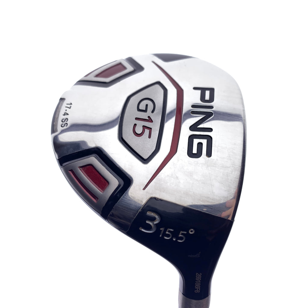 Used Ping G15 3 Fairway Wood / 15.5 Degrees / Stiff Flex