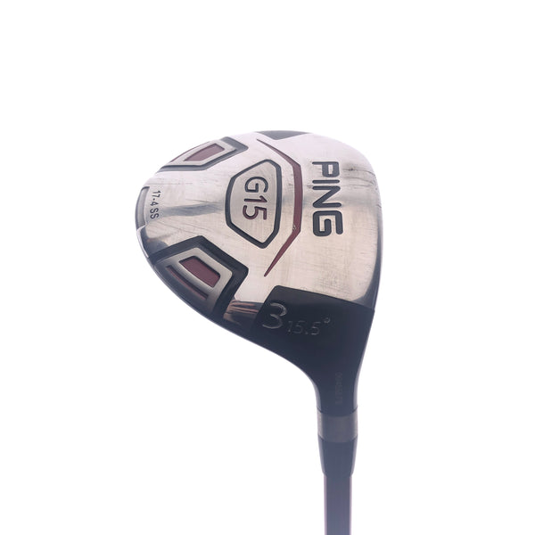 Used Ping G15 3 Fairway Wood / 15.5 Degrees / Stiff Flex