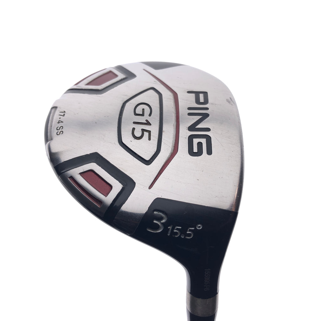 Used Ping G15 3 Fairway Wood / 15.5 Degrees / Stiff Flex