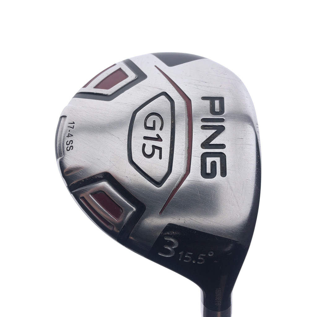 Used Ping G15 3 Fairway Wood / 15.5 Degrees / Stiff Flex