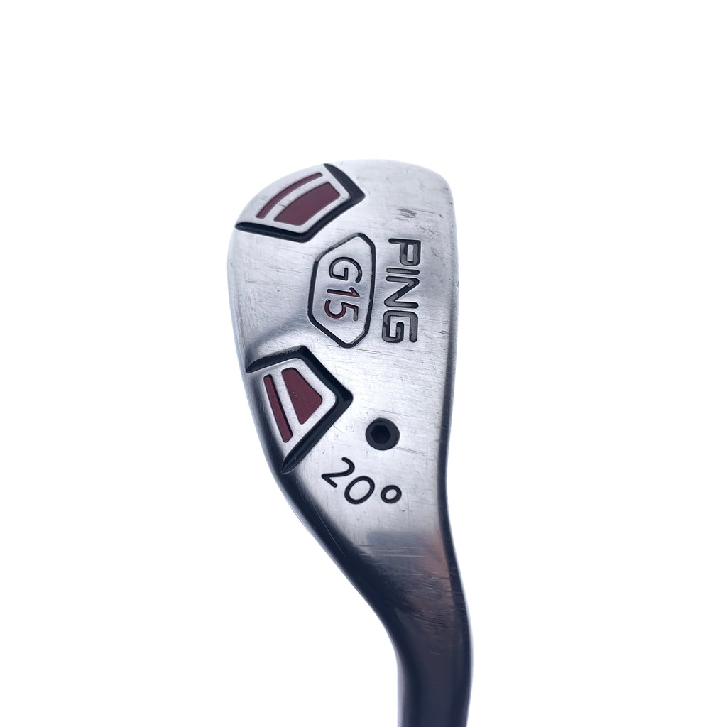Used Ping G15 3 Hybrid / 20.0 Degrees / Regular Flex
