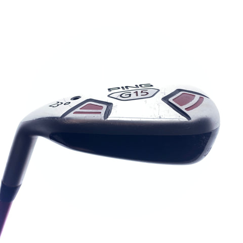 Used Ping G15 4 Hybrid / 23.0 Degrees / Stiff Flex / Left-Handed