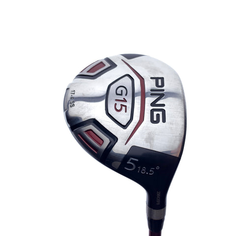 Used Ping G15 5 Fairway Wood / 18.5 Degrees / Regular Flex