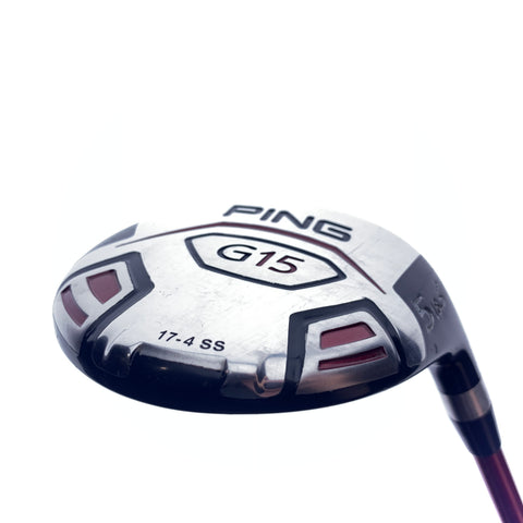 Used Ping G15 5 Fairway Wood / 18.5 Degrees / Soft Regular Flex