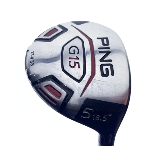 Used Ping G15 5 Fairway Wood / 18.5 Degrees / Soft Regular Flex