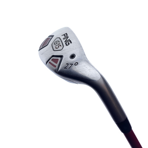 Used Ping G15 5 Hybrid / 27.0 Degrees / Regular Flex