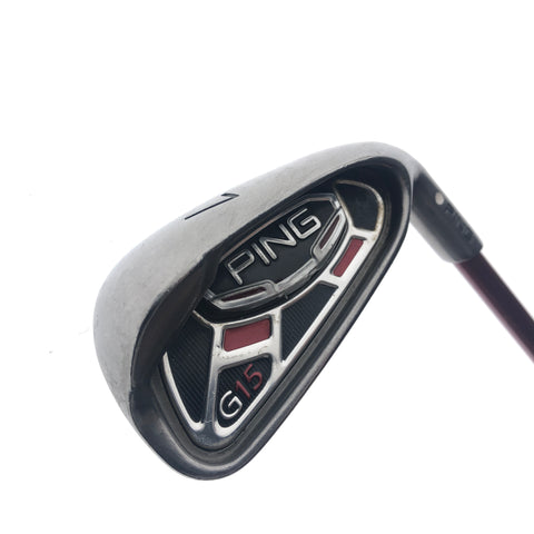 Used Ping G15 7 Iron / 37.0 Degrees / Regular Flex