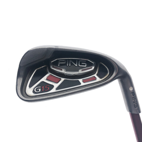 Used Ping G15 7 Iron / 37.0 Degrees / Regular Flex