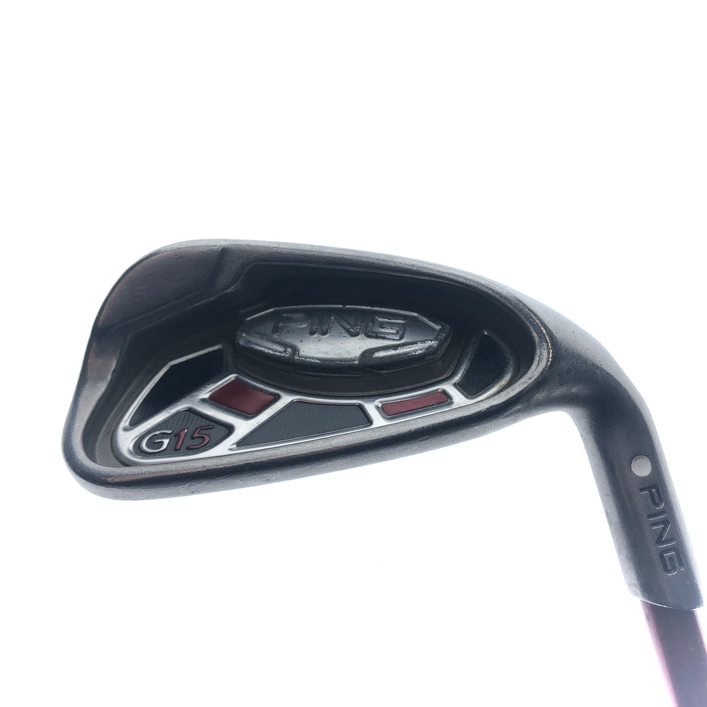 Used Ping G15 9 Iron / 40.0 Degrees / Regular Flex