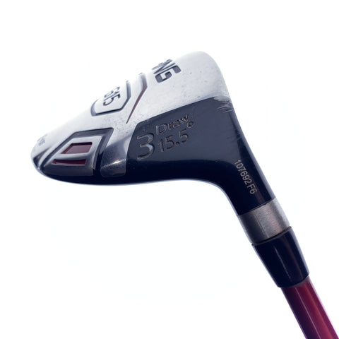 Used Ping G15 Draw 3 Fairway Wood / 15.5 Degrees / Regular Flex