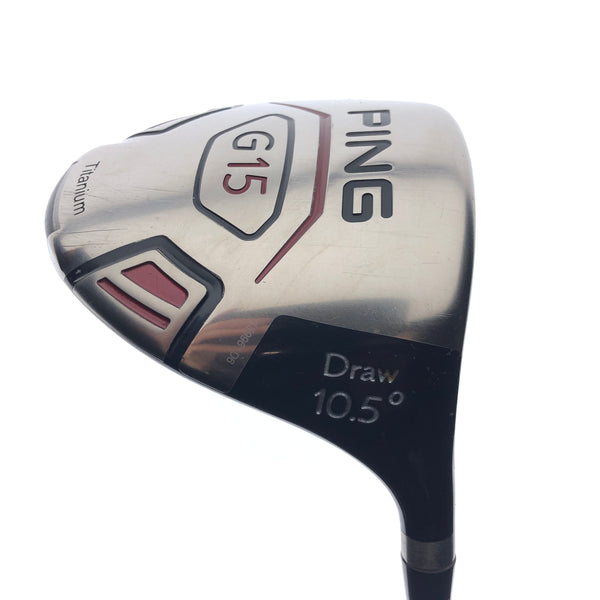 Used Ping G15 Draw Driver / 10.5 Degrees / Stiff Flex