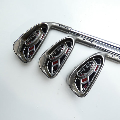 Used Ping G15 Iron Set / 4 - 9 IRON / Regular Flex
