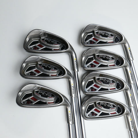 Used Ping G15 Iron Set / 4 - PW / Regular Flex