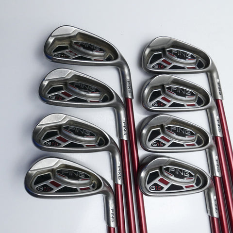 Used Ping G15 Iron Set / 5 - SW + UW / Soft Regular Flex