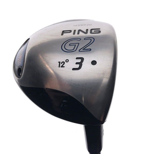 Used Ping G2 3 Fairway Wood / 12 Degrees / Stiff Flex