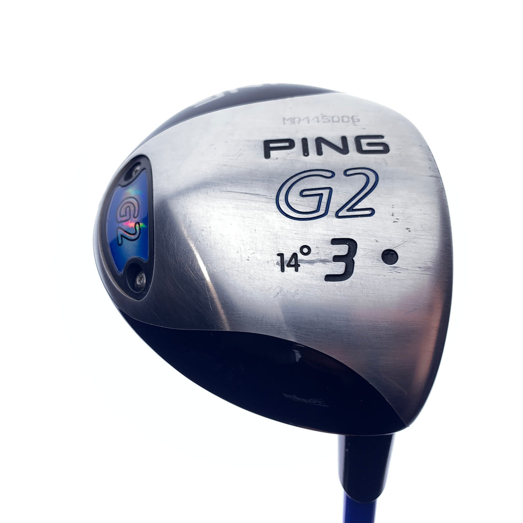 Used Ping G2 3 Fairway Wood / 14.0 Degrees / Stiff Flex
