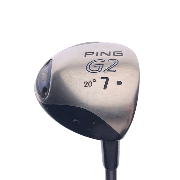 Used Ping G2 7 Fairway Wood / 20 Degrees / Regular Flex