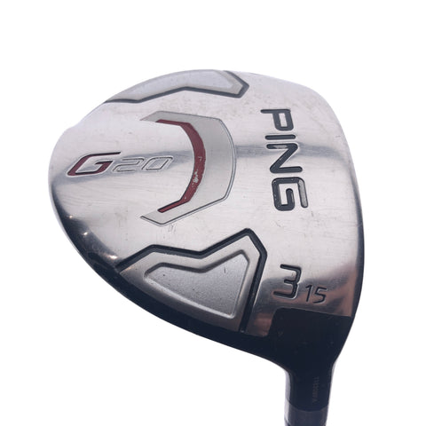 Used Ping G20 3 Fairway Wood / 15 Degrees / Regular Flex
