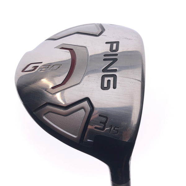 Used Ping G20 3 Fairway Wood / 15 Degrees / Regular Flex