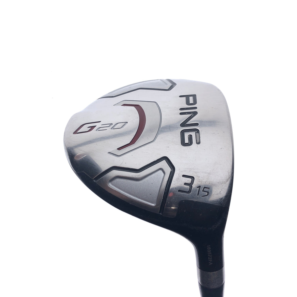 Used Ping G20 3 Fairway Wood / 15 Degrees / Regular Flex