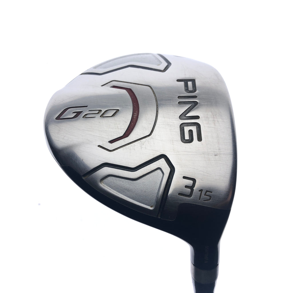 Used Ping G20 3 Fairway Wood / 15 Degrees / Regular Flex