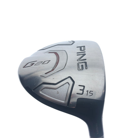 Used Ping G20 3 Fairway Wood / 15.0 Degrees / Regular Flex