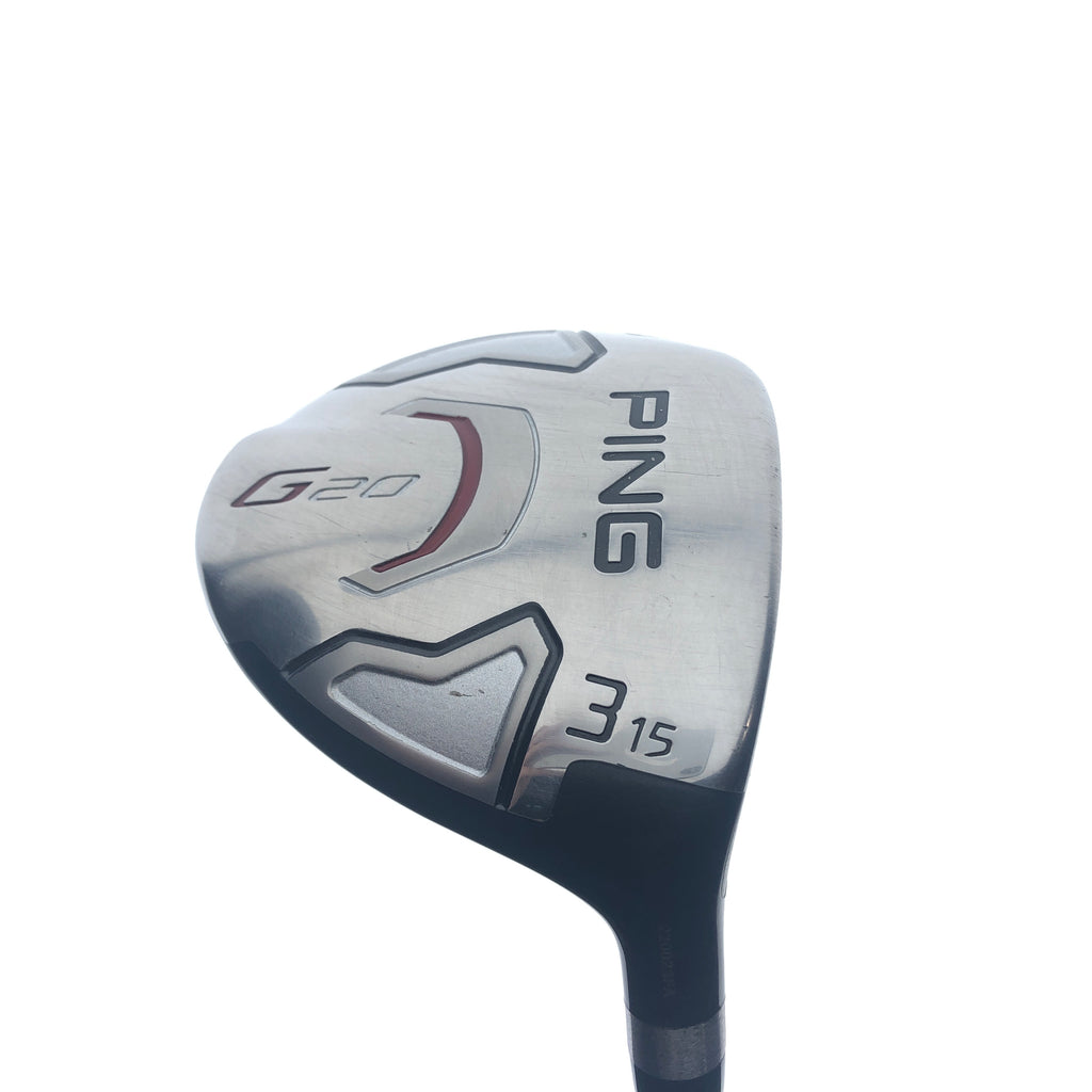 Used Ping G20 3 Fairway Wood / 15.0 Degrees / Stiff Flex