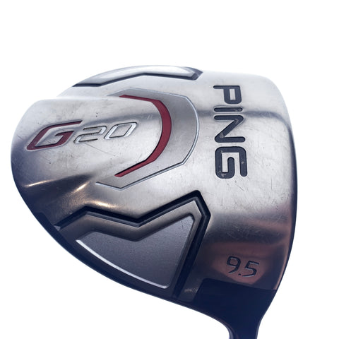 Used Ping G20 Driver / 9.5 Degrees / Regular Flex