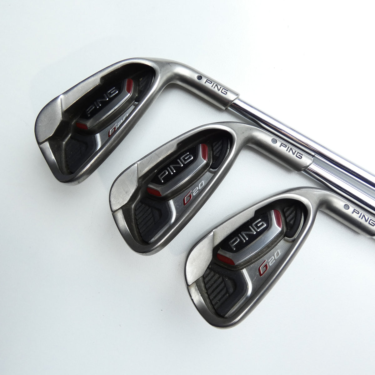 Used Ping G20 Iron Set / 4 - PW / Regular Flex