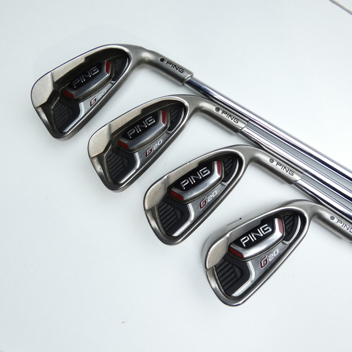 Used Ping G20 Iron Set / 4 - PW / Regular Flex