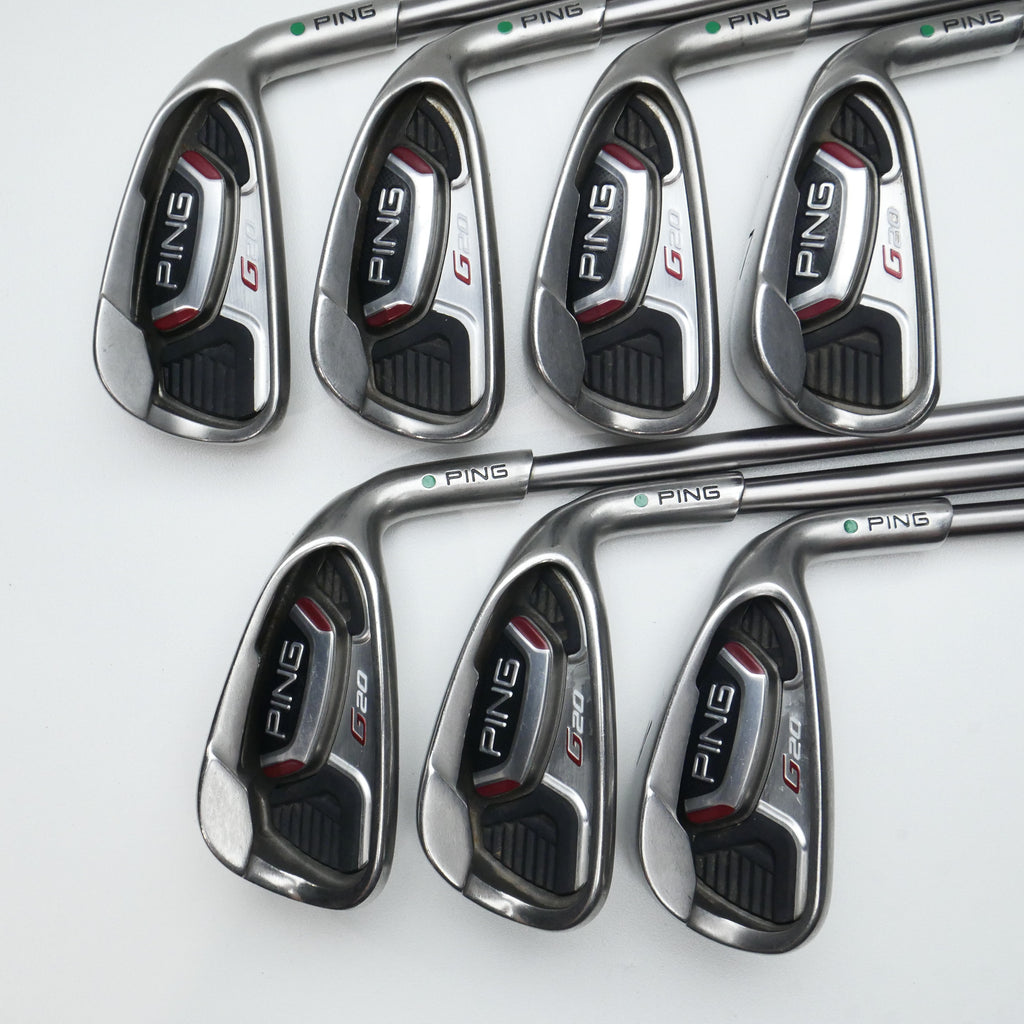 Used Ping G20 Iron Set / 4 - PW / Regular Flex